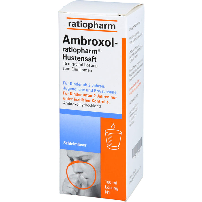 Ambroxol-ratiopharm Hustensaft, 100 ml Lösung