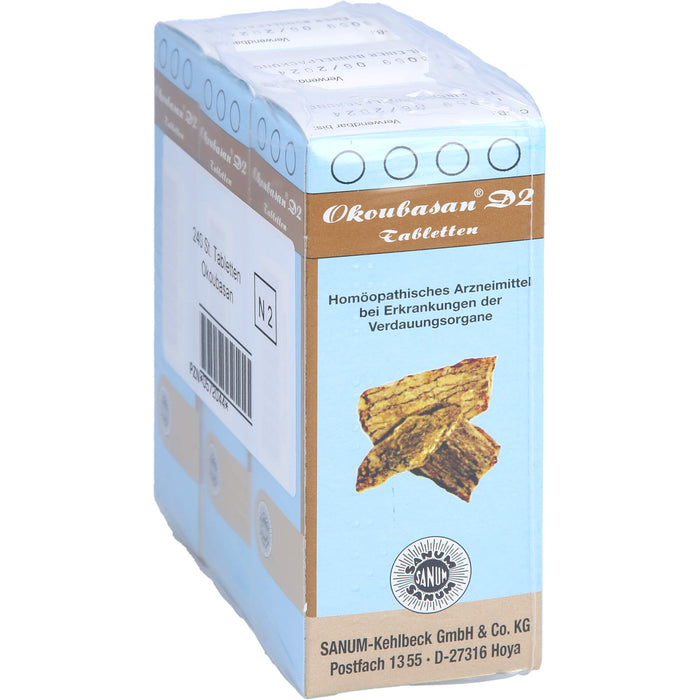 SANUM-KEHLBECK Okoubasan D2 Tabletten bei Erkrankungen der Verdauungsorgane, 240 pcs. Tablets
