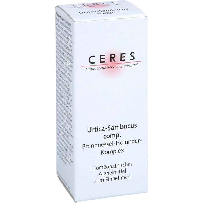 Ceres Urtica sambucus comp. Tropf., 20 ml Lösung