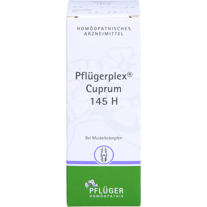 Pflügerplex Cuprum 145 H Mischung bei Muskelkrämpfen, 50 ml Lösung