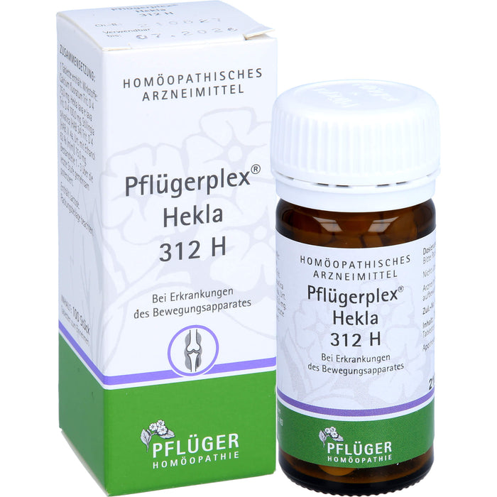 Pflügerplex Hekla 312 H Tabletten bei Erkrankungen des Bewegungsapparates, 100 pcs. Tablets