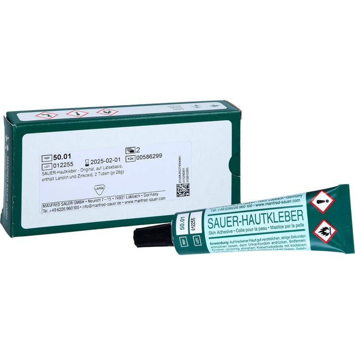 Hautkleber SAUER 5001, 56 g Crème