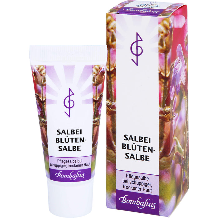 Bombastus Salbei Blütensalbe bei trockener, schuppiger Haut, 20 ml Onguent