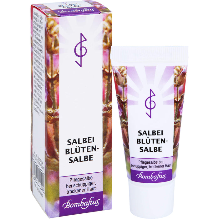 Bombastus Salbei Blütensalbe bei trockener, schuppiger Haut, 20 ml Onguent
