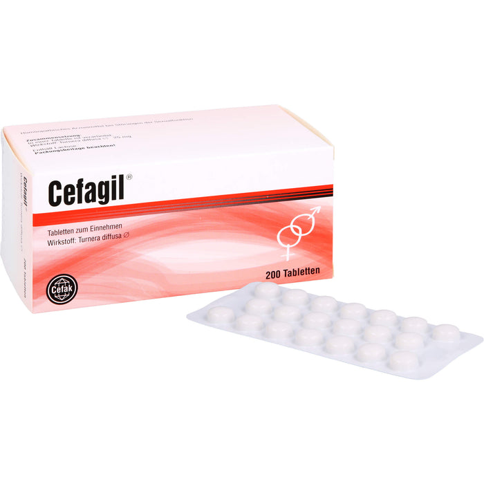 Cefagil Tabletten bei sexueller Schwäche, 200 St. Tabletten