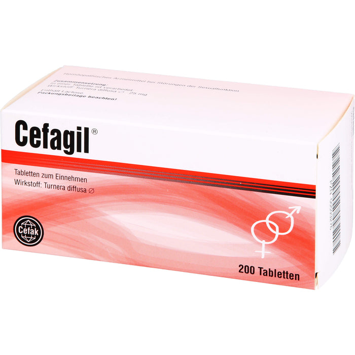 Cefagil Tabletten bei sexueller Schwäche, 200 pc Tablettes