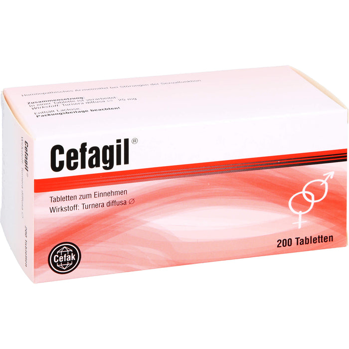 Cefagil Tabletten bei sexueller Schwäche, 200 pc Tablettes