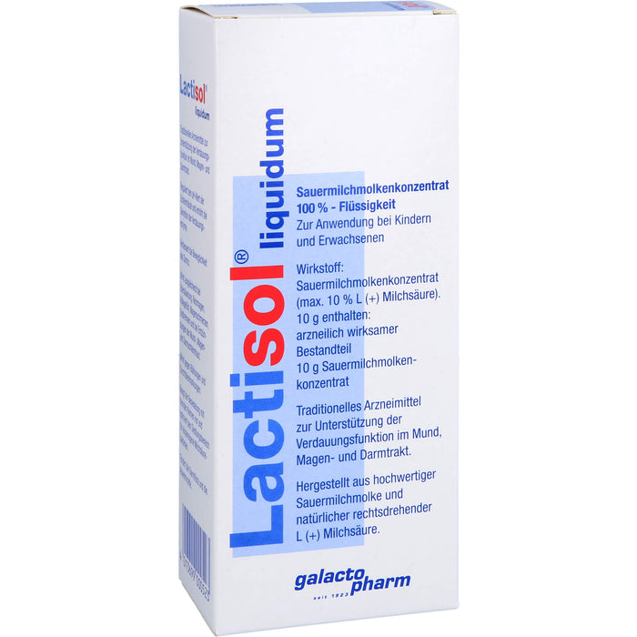 Lactisol Sauermilchmolkenkonzentrat zur Unterstützung der Verdauungsfunktion, 250 ml Solution