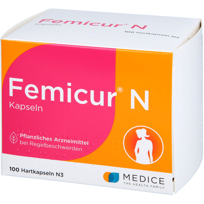 Femicur N Kapseln bei Regelbeschwerden, 100 pcs. Capsules