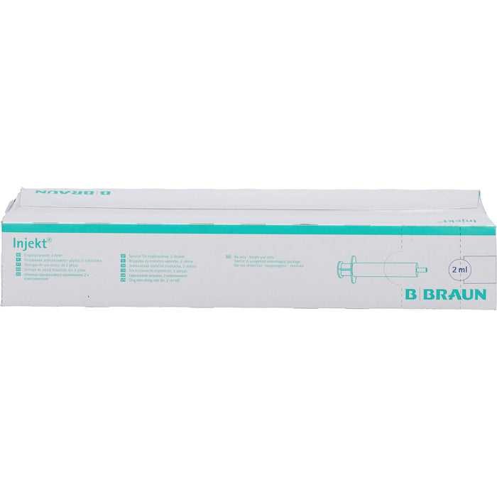 B. BRAUN Injekt Lock PVC-frei Spritzen, 100 St. Spritzen
