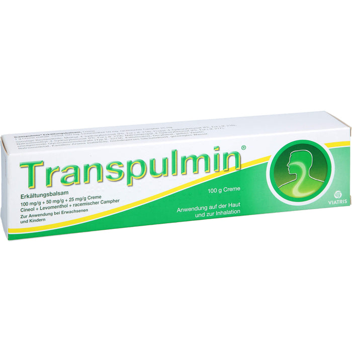 Transpulmin Erkältungsbalsam, 100 g Creme