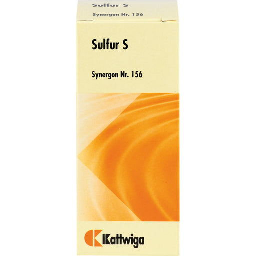 Synergon Komplex 156 Sulfur S Tropfen, 20 ml TRO