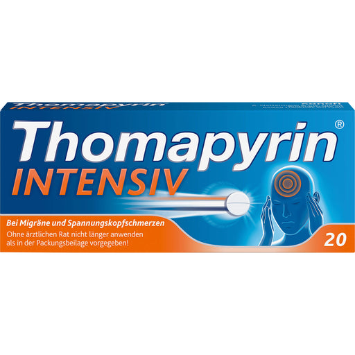 Thomapyrin intensiv Tabletten Original von Sanofi-Aventis, 20 St. Tabletten