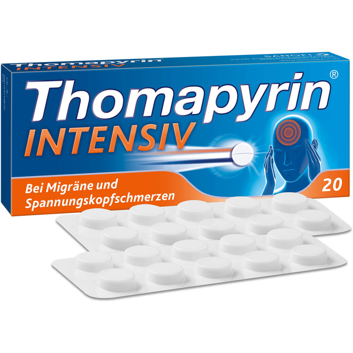 Thomapyrin intensiv Tabletten Original von Sanofi-Aventis, 20.0 St. Tabletten