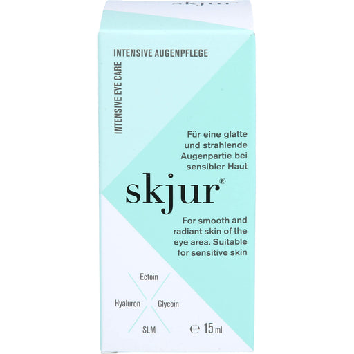 Skjur Intensive Augenpflege für eine glatte und strahlende Augenpartie, 15 ml Creme