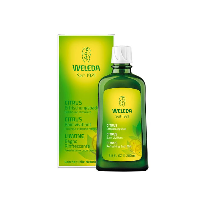 WELEDA Citrus Erfrischungsbad, 200 ml Additif pour le bain