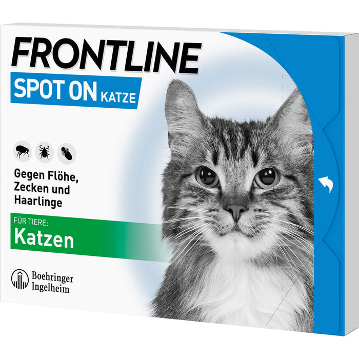 FRONTLINE Spot on Katze Pipette, 3.0 St. Ampullen