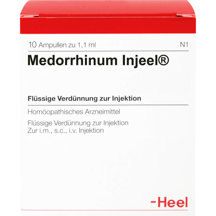 Medorrhinum Injeel Amp., 10 St. Ampullen