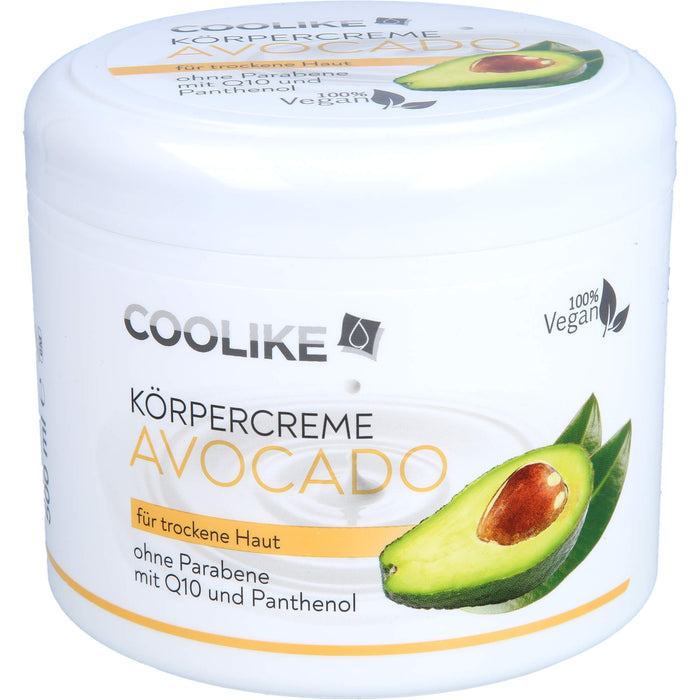 Avocado Körpercreme mit Q10, 500 ml CRE