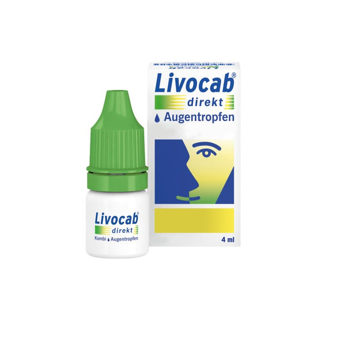 Livocab direkt Augentropfen bei allergischer Bindehautentzündung, 4 ml Solution