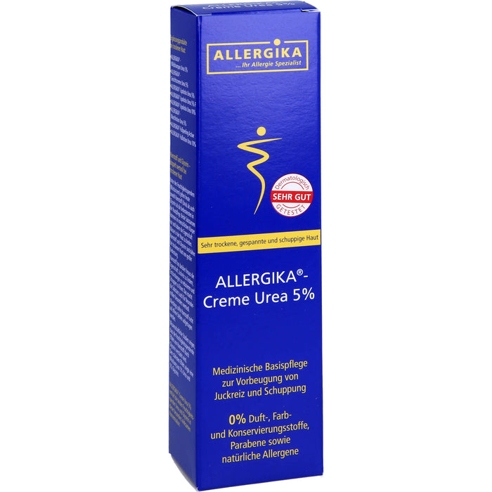 ALLERGIKA Creme Urea zur Vorbeugung von Juckreiz und Schuppung, 100 ml Cream