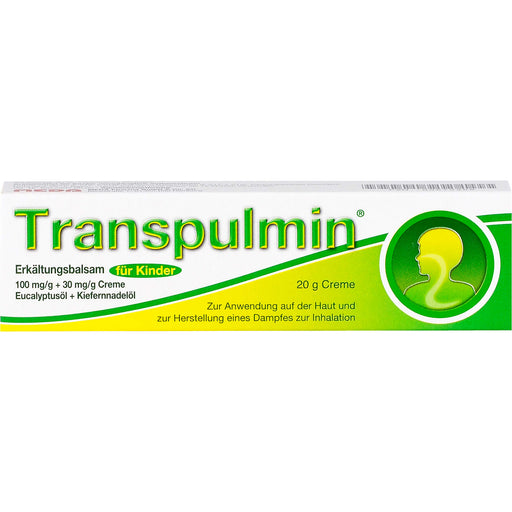 Transpulmin  Erkältungsbalsam für Kinder, 20 g Creme