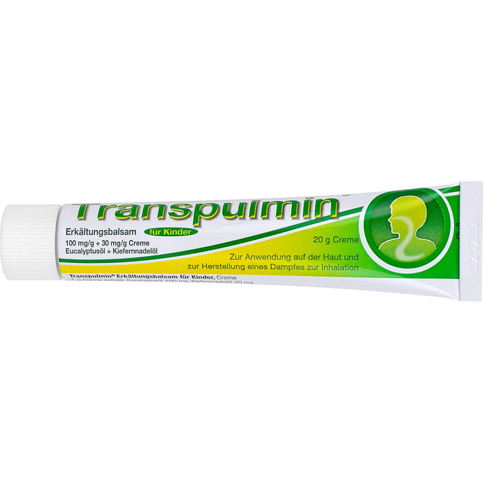 Transpulmin  Erkältungsbalsam für Kinder, 20 g Cream