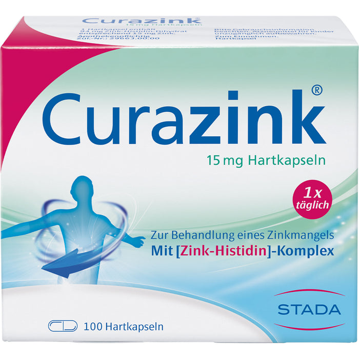 Curazink 15 mg Hartkapseln, 100 St. Kapseln