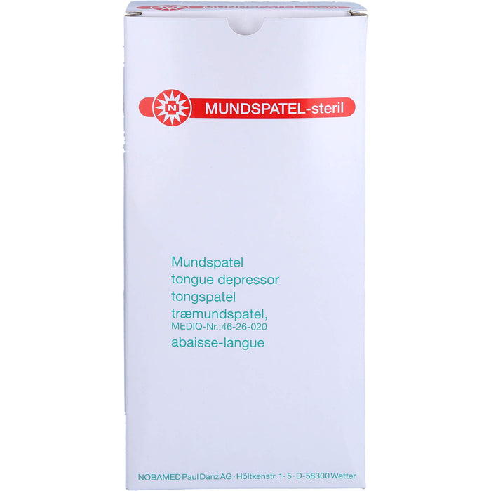 Mundspatel steril, 100 St 