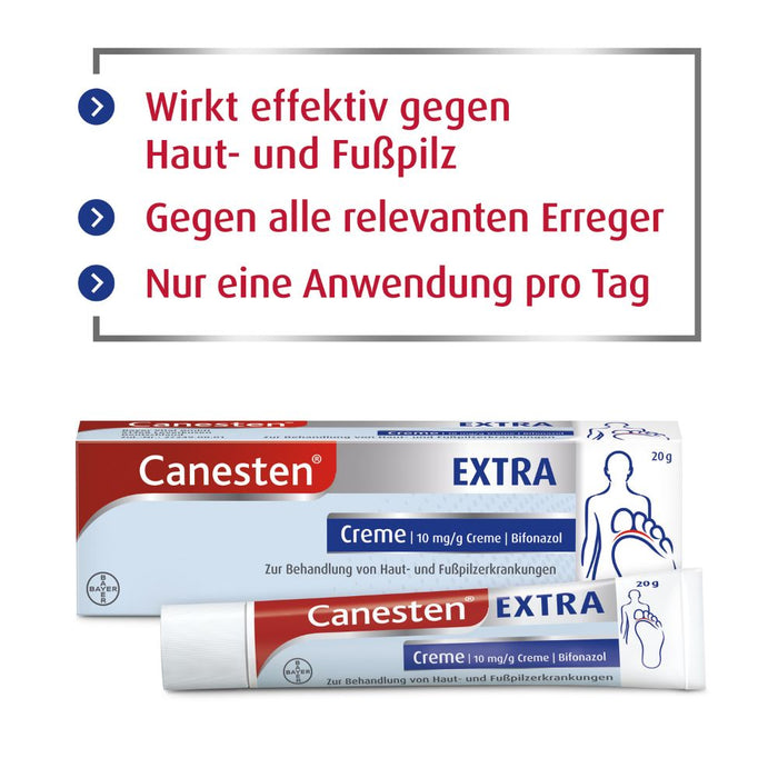 Canesten Extra Creme, 20 g Creme