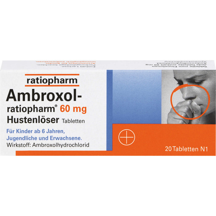 Ambroxol-ratiopharm 60 mg Hustenlöser Tabletten, 20.0 St. Tabletten