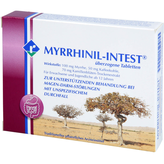 MYRRHINIL-INTEST überzogene Tabletten, 50.0 St. Tabletten