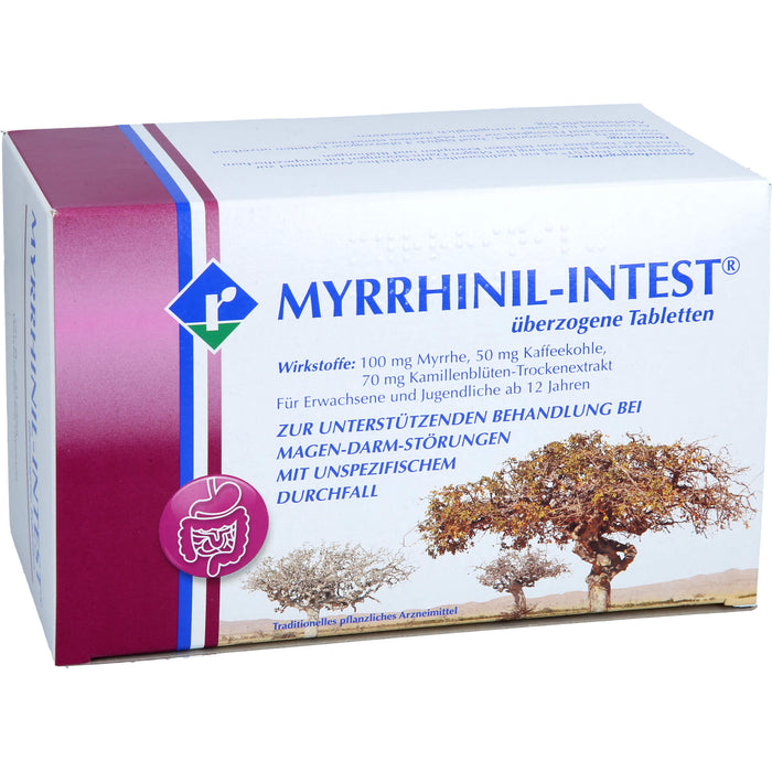 MYRRHINIL-INTEST überzogene Tabletten, 500 pcs. Tablets
