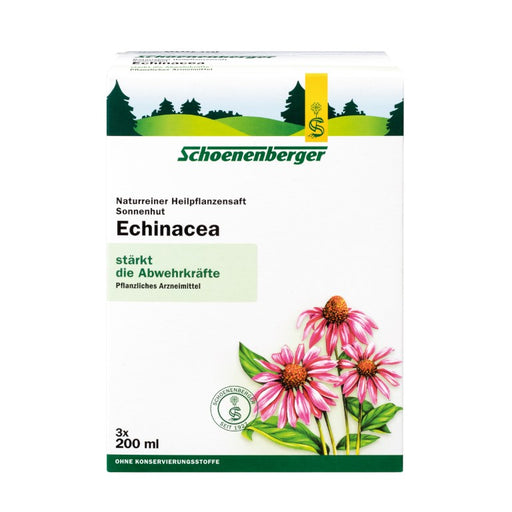 Schoenenberger naturreiner Heilpflanzensaft Echinacea stärkt die Abwehrkräfte, 600 ml Lösung