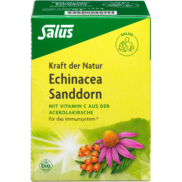 Echinacea Sanddorn Tee Kraft der Natur Salus, 15 St FBE