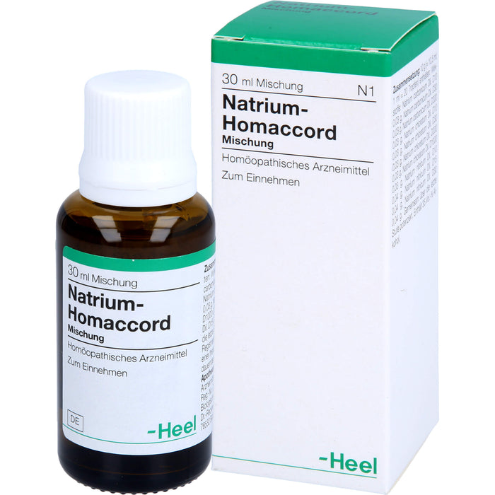 Natrium Homaccord Tropfen, 30 ml Solution