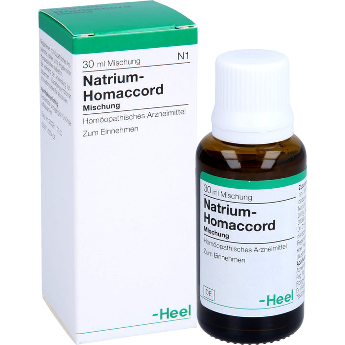 Natrium Homaccord Tropfen, 30 ml Solution
