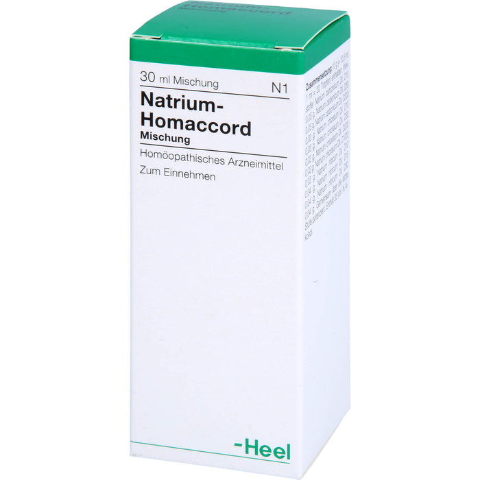 Natrium Homaccord Tropfen, 30 ml Solution