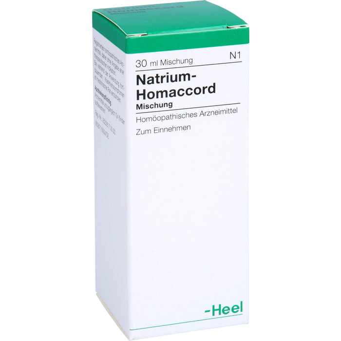 Natrium Homaccord Tropfen, 30 ml Solution