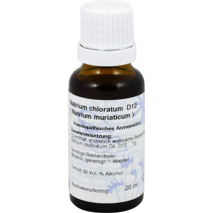 Natrium Muriatum D12 Hanosan Dil., 20 ml DIL