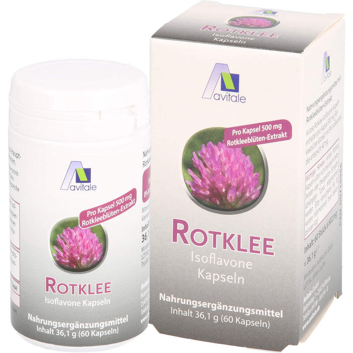Rotklee Kapseln 500mg, 60 St KAP
