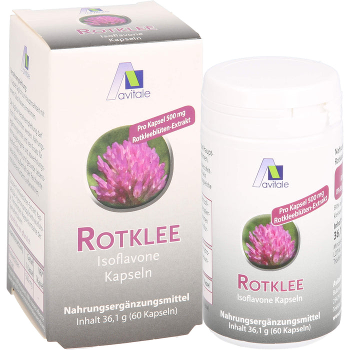 Rotklee Kapseln 500mg, 60 St KAP
