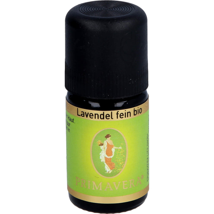 PRIMAVERA Lavendel fein bio Tropfen, 5 ml ätherisches Öl