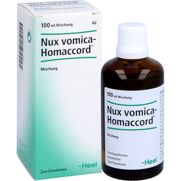 Nux vomica-Homaccord Tropfen, 100 ml Solution