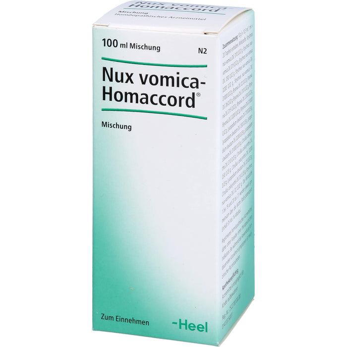 Nux vomica-Homaccord Tropfen, 100 ml Solution