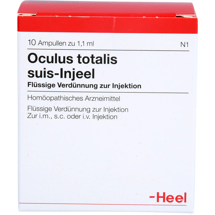 Heel Oculus totalis suis-Injeel flüssige Verdünnung, 10 St. Ampullen