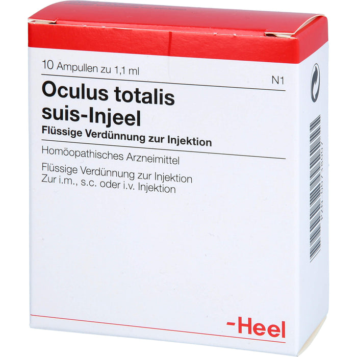 Heel Oculus totalis suis-Injeel flüssige Verdünnung, 10 St. Ampullen
