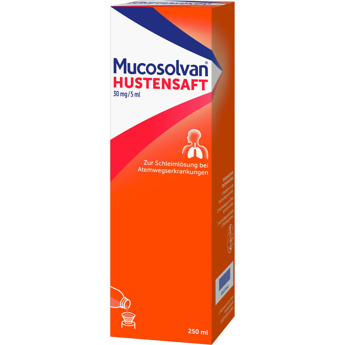 Mucosolvan Hustensaft, 250 ml Solution
