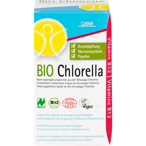 GSE Chlorella 500 mg Bio Naturland Tabletten, 240 St. Tabletten