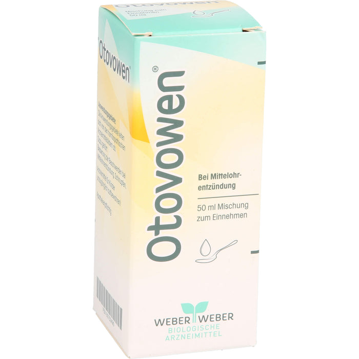 Otovowen Mischung bei Mittelohrentzündung, 50 ml Solution